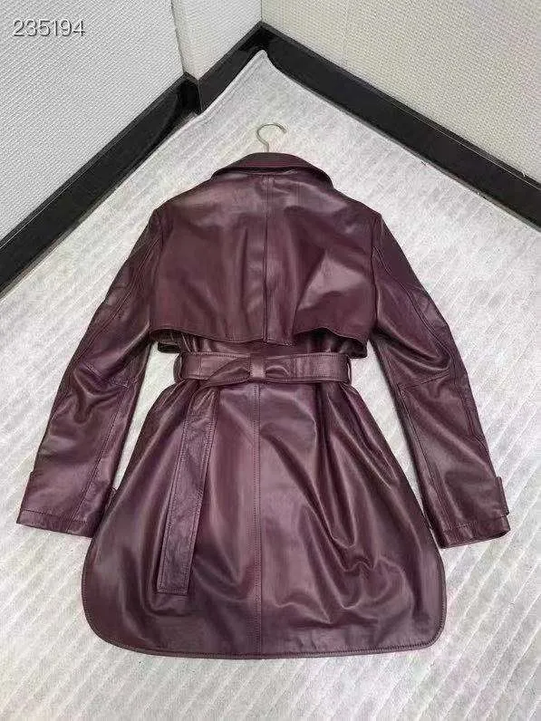 Autumn Genuine Leather Jacket Fashion Real Sheepskin