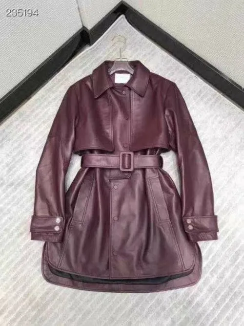 Autumn Genuine Leather Jacket Fashion Real Sheepskin