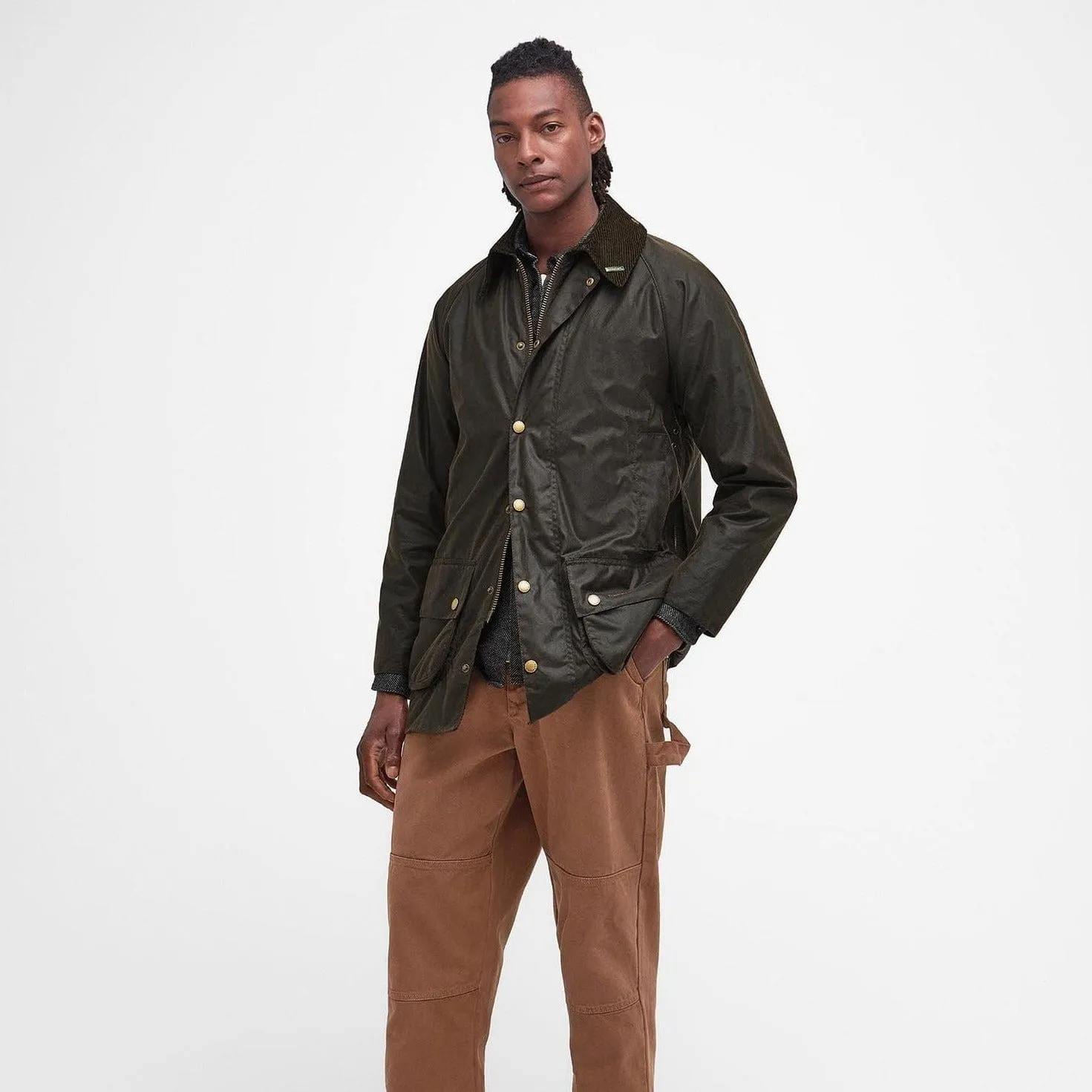 Barbour 40th Anniversary Beaufort Wax Jacket in Olive