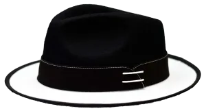 Black/White Men's Wool Hats Bruno Capelo Outcast Collection