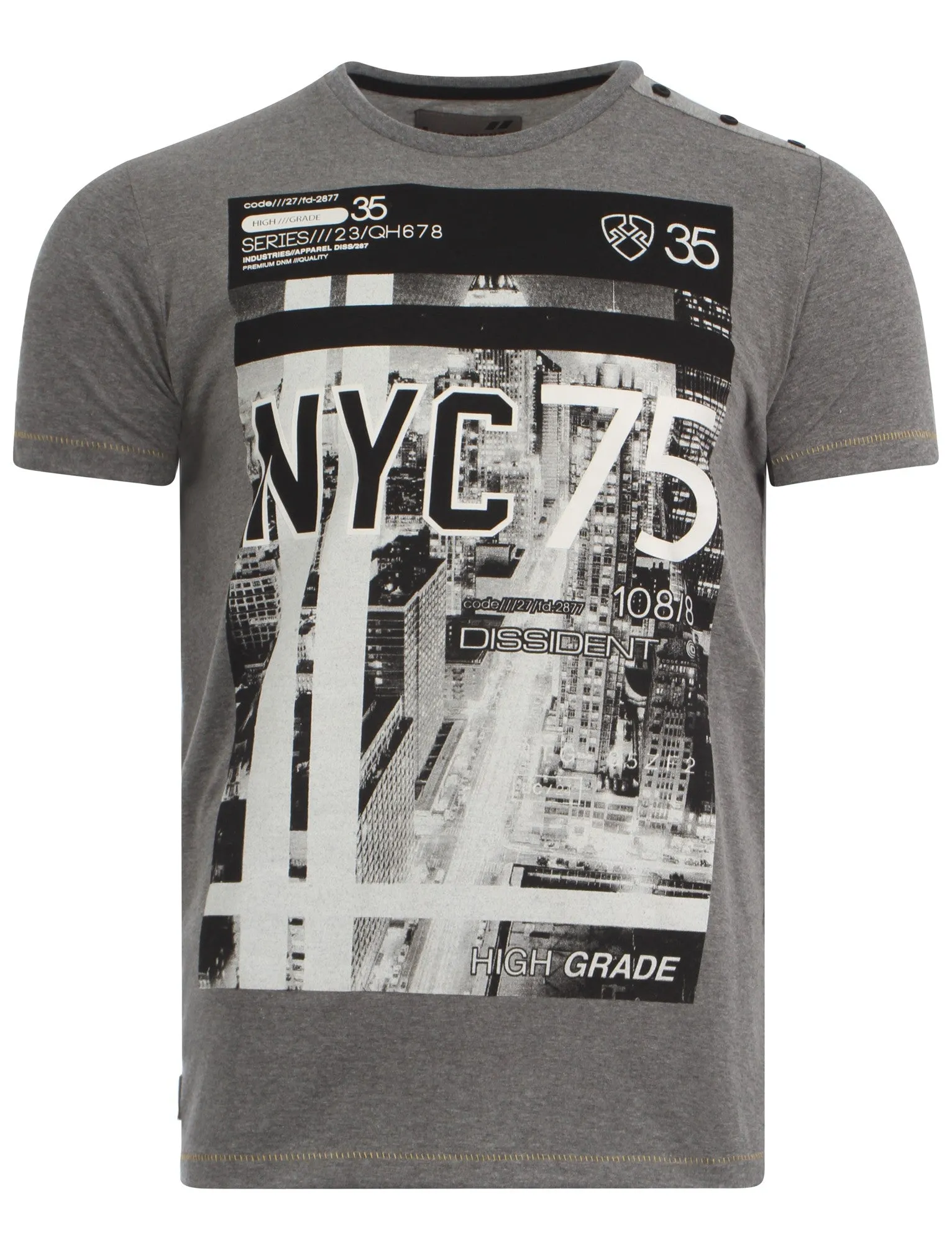 Dissident Discode 2 grey t-shirt