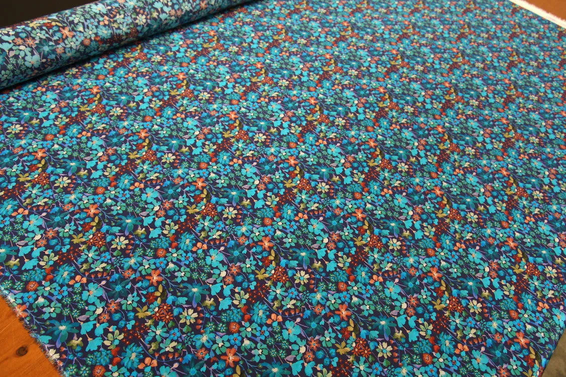 Dreams Of Summer - Liberty Silk Crepe De Chine