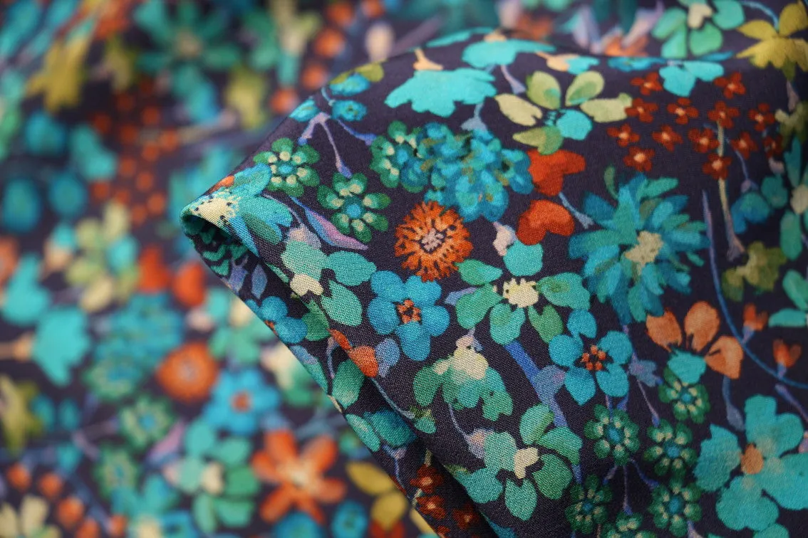 Dreams Of Summer - Liberty Silk Crepe De Chine