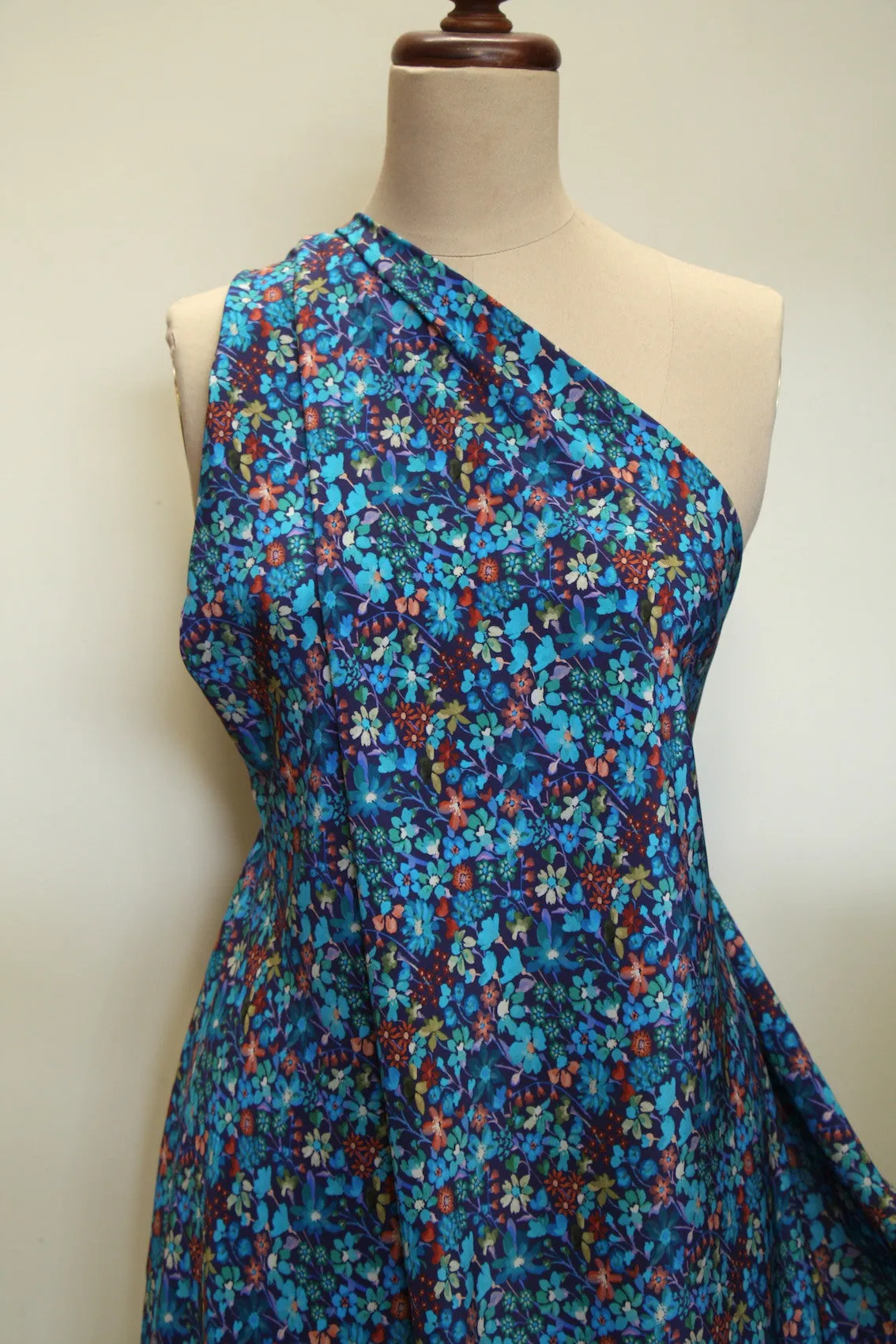 Dreams Of Summer - Liberty Silk Crepe De Chine