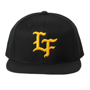 Flagship Snapback-Black/Gold