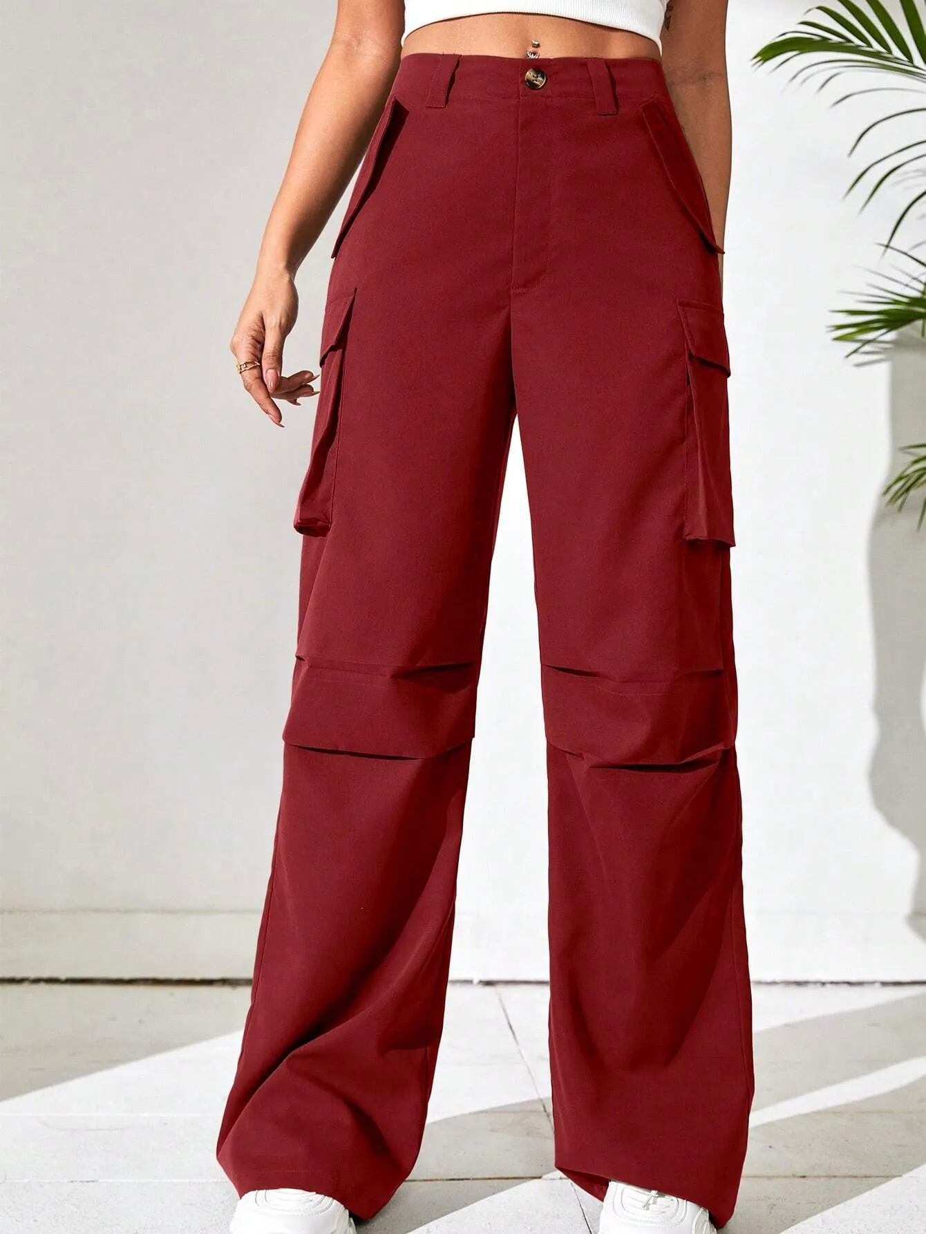 Flap Pocket Cargo Pants For Explorers