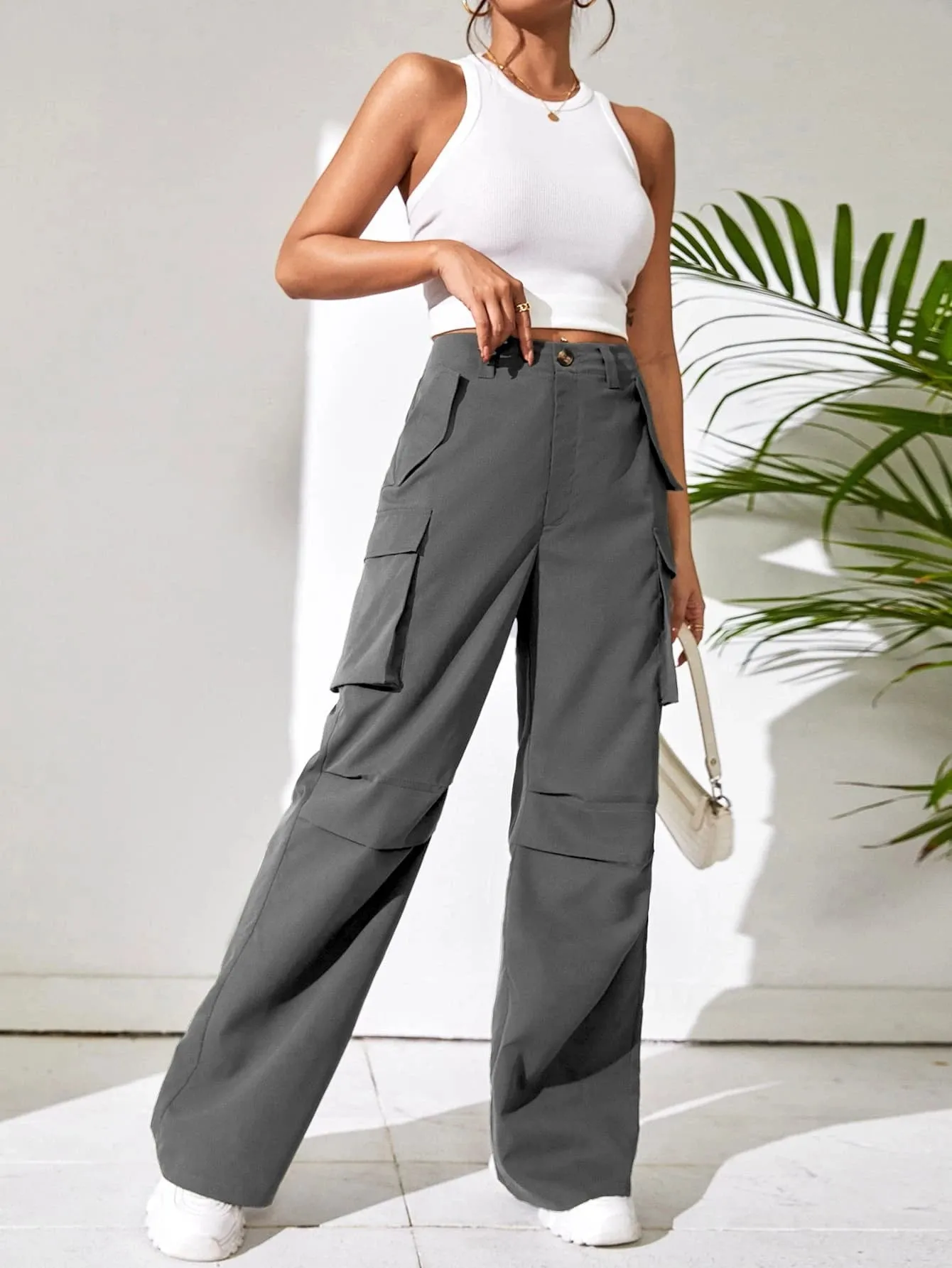 Flap Pocket Cargo Pants For Explorers