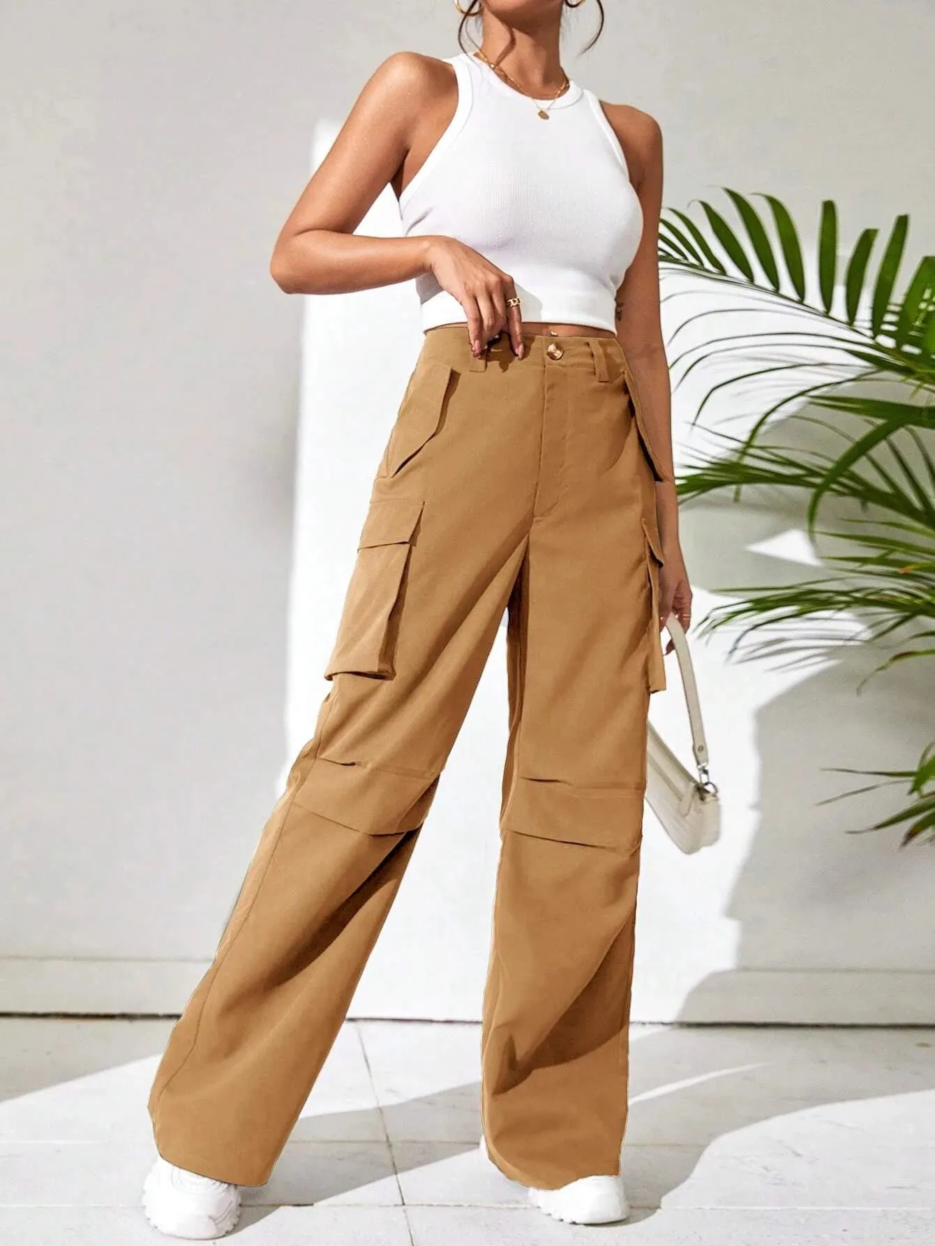 Flap Pocket Cargo Pants For Explorers