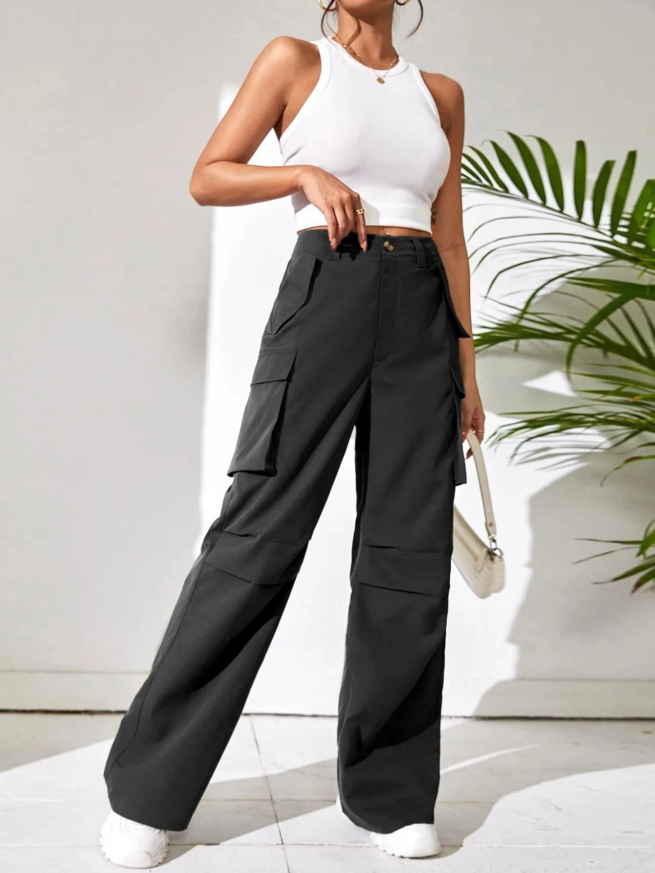 Flap Pocket Cargo Pants For Explorers