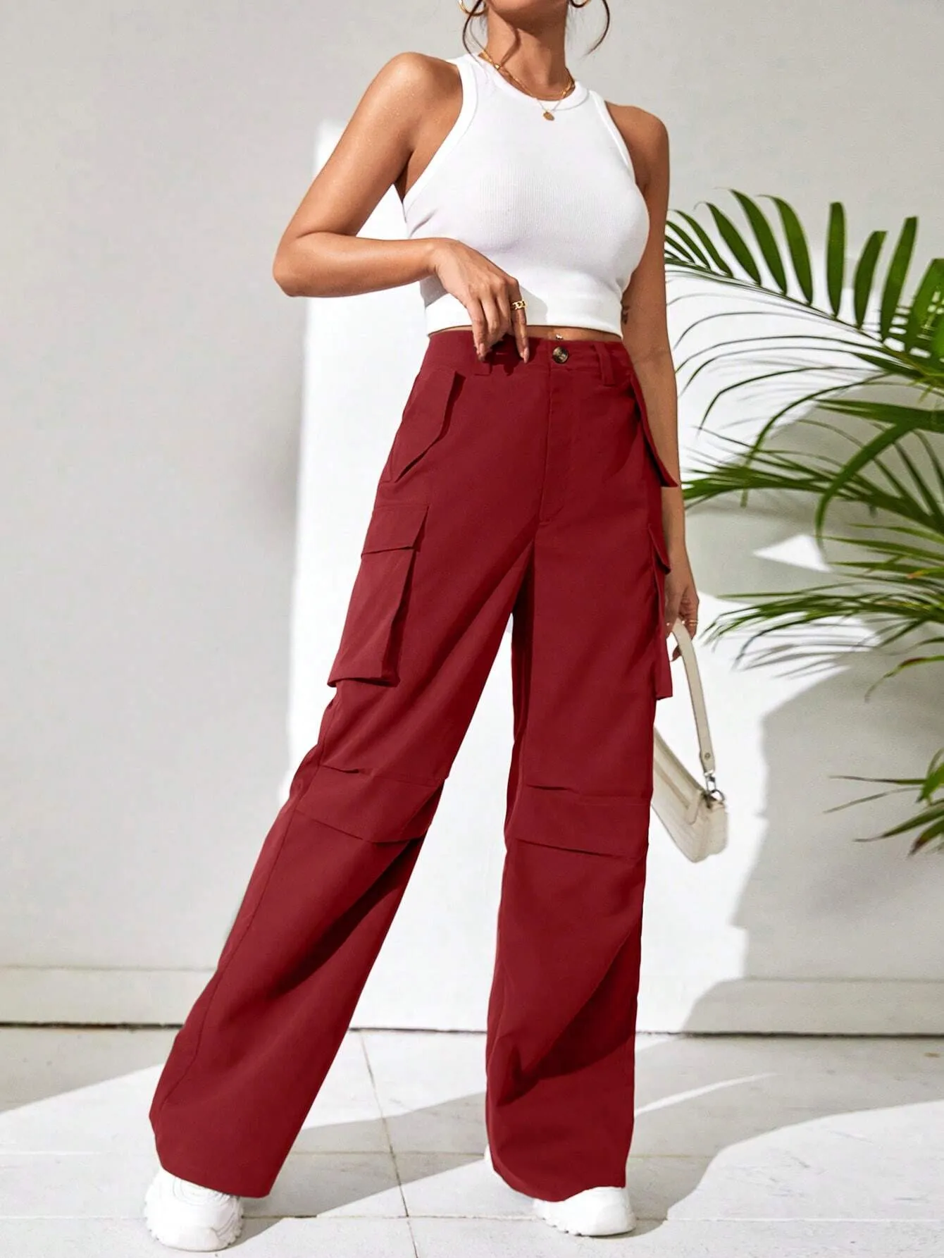 Flap Pocket Cargo Pants For Explorers