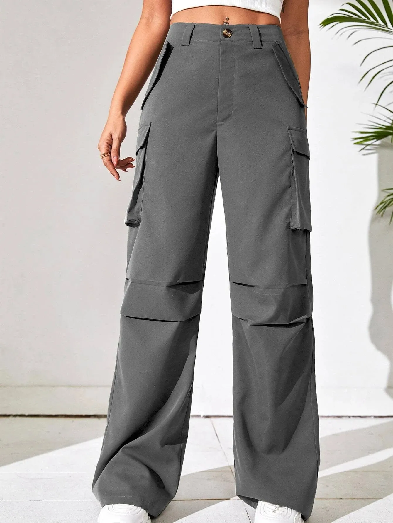 Flap Pocket Cargo Pants For Explorers