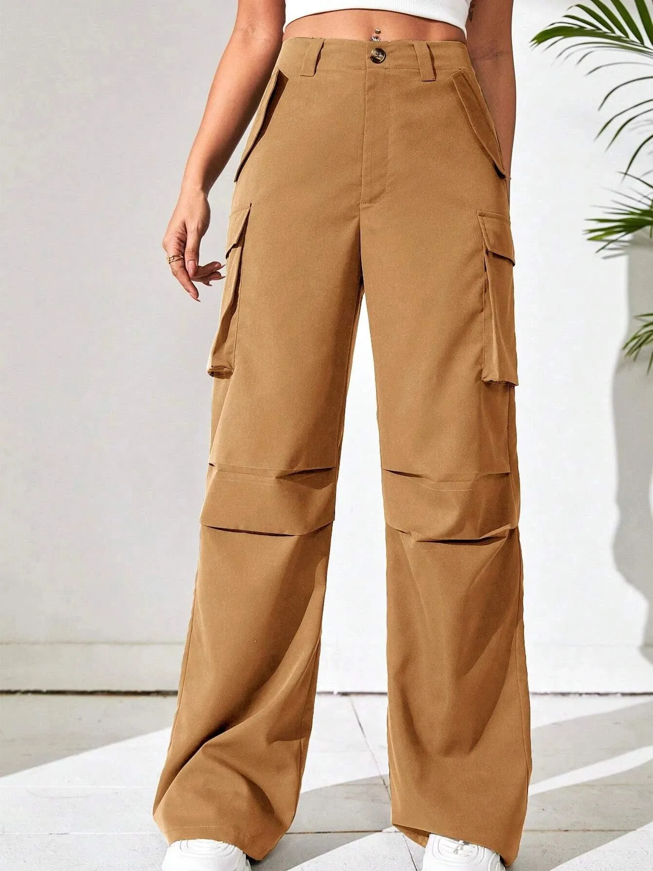 Flap Pocket Cargo Pants For Explorers