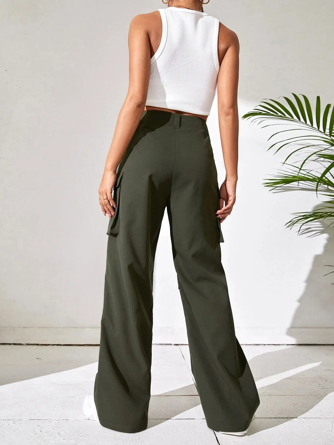 Flap Pocket Cargo Pants For Explorers