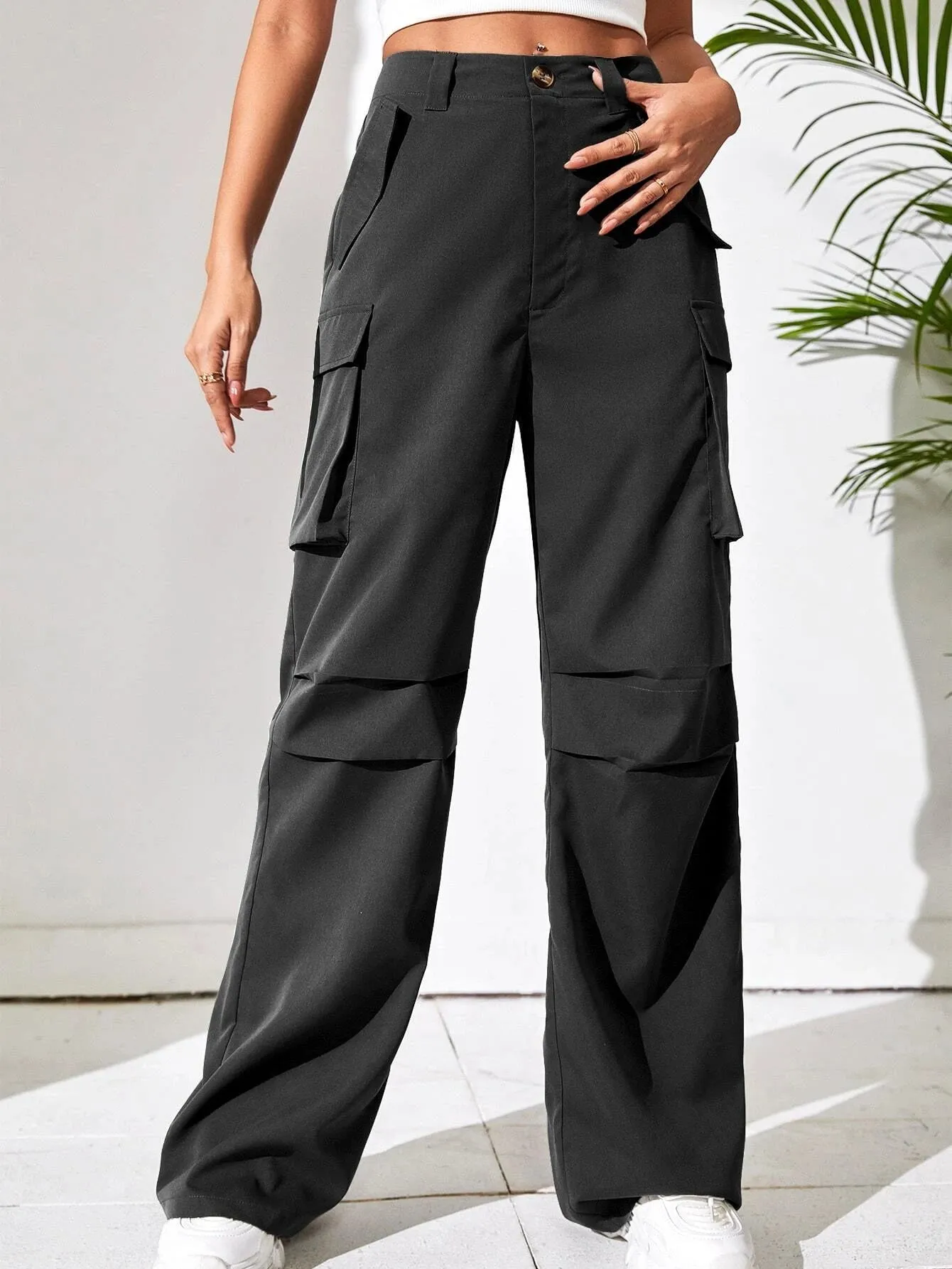 Flap Pocket Cargo Pants For Explorers