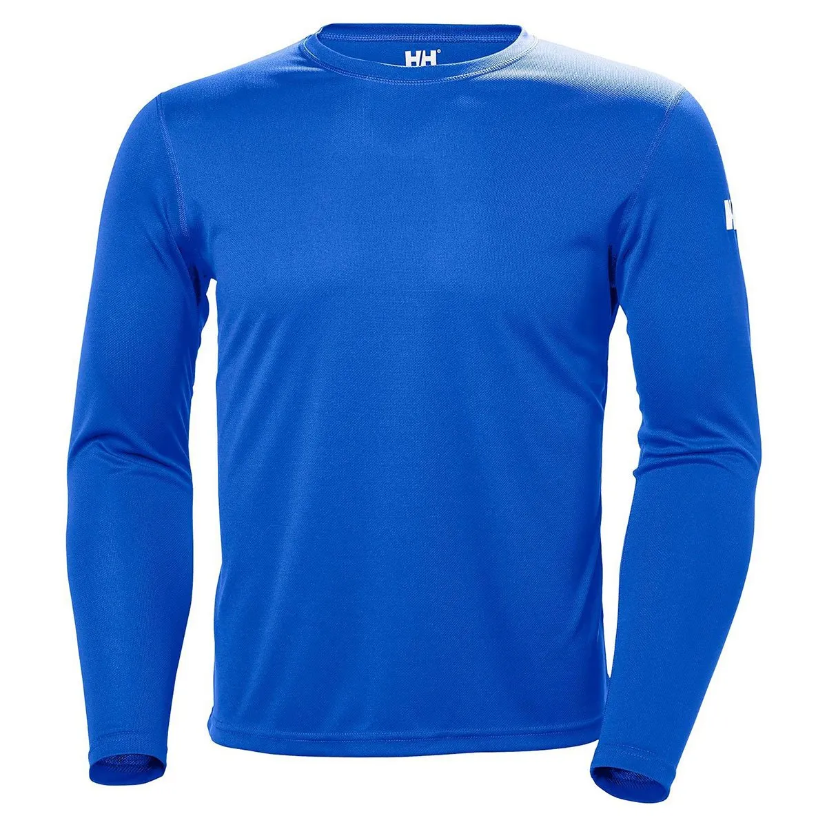 Helly Hansen Men's Olympian Blue Tech Crew Long Sleeve Shirt