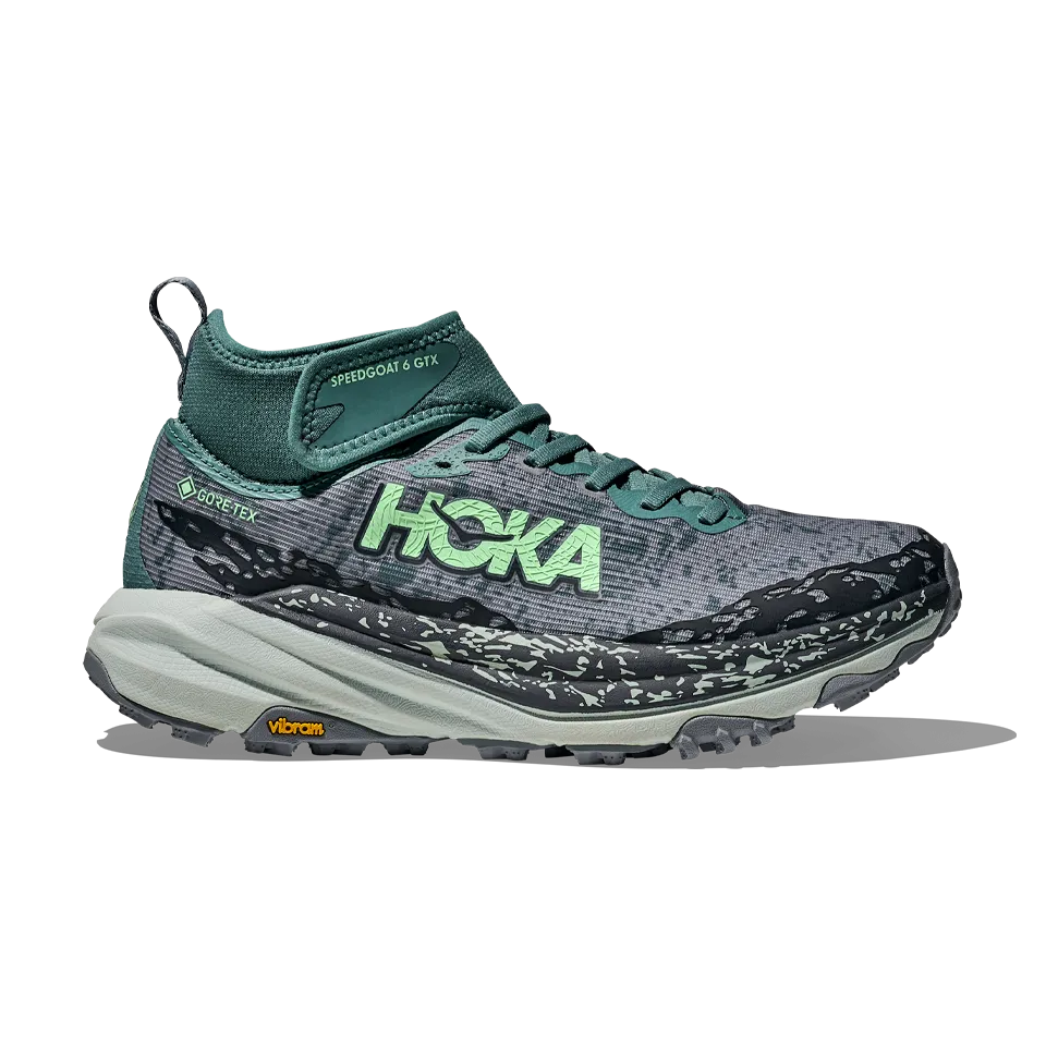 HOKA Women's Speedgoat 6 Mid GTX Mountain Fog/Droplet