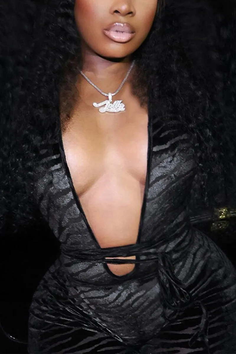 JH0211 Sexy Mesh Jumpsuits