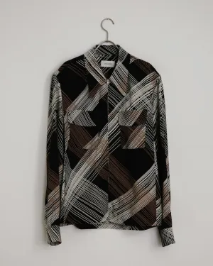 Light Blouson in Black/Macaroon