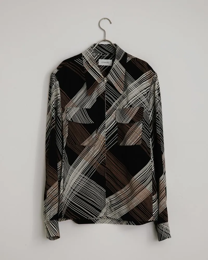 Light Blouson in Black/Macaroon