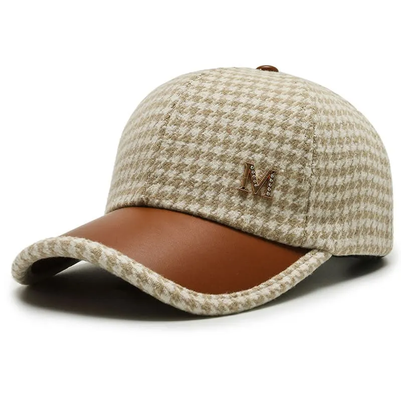 Miller Houndstooth Baseball Cap