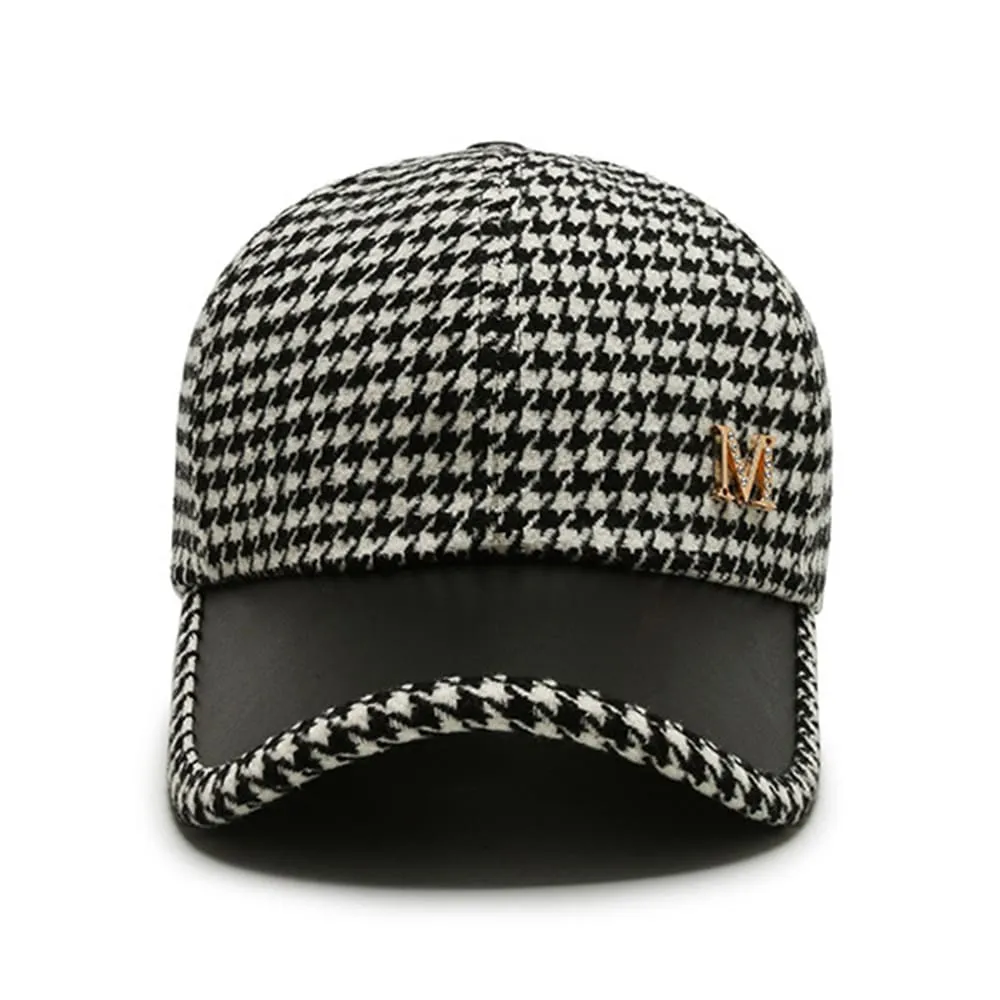 Miller Houndstooth Baseball Cap