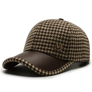 Miller Houndstooth Baseball Cap