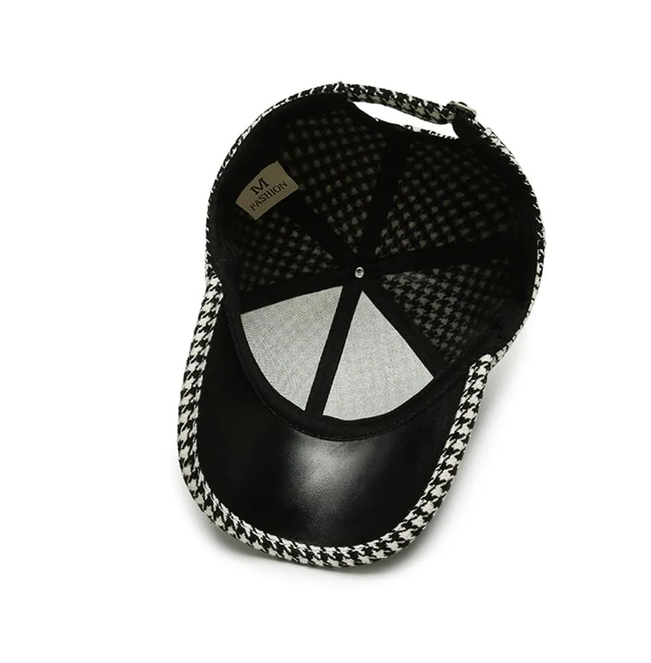 Miller Houndstooth Baseball Cap