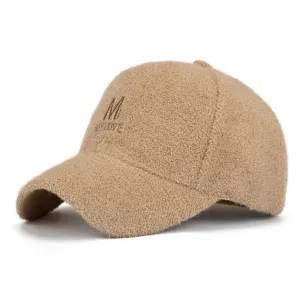 ML Thick Wool Baseball Cap