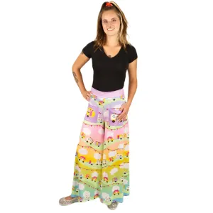 Road Trip Wide Leg Pants With Pockets