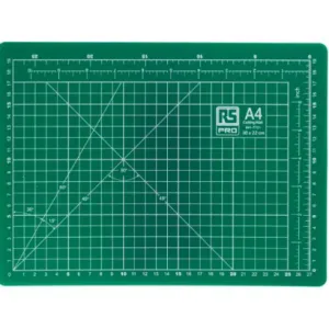 RS PRO 10mm Green Cutting Mat, L300mm x W220mm 841-7721