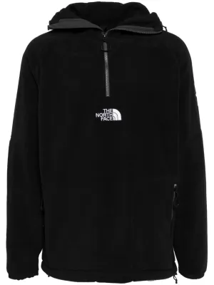 shearling hooded jacket